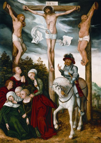 Die Kreuzigung Christi von Lucas Cranach the Elder